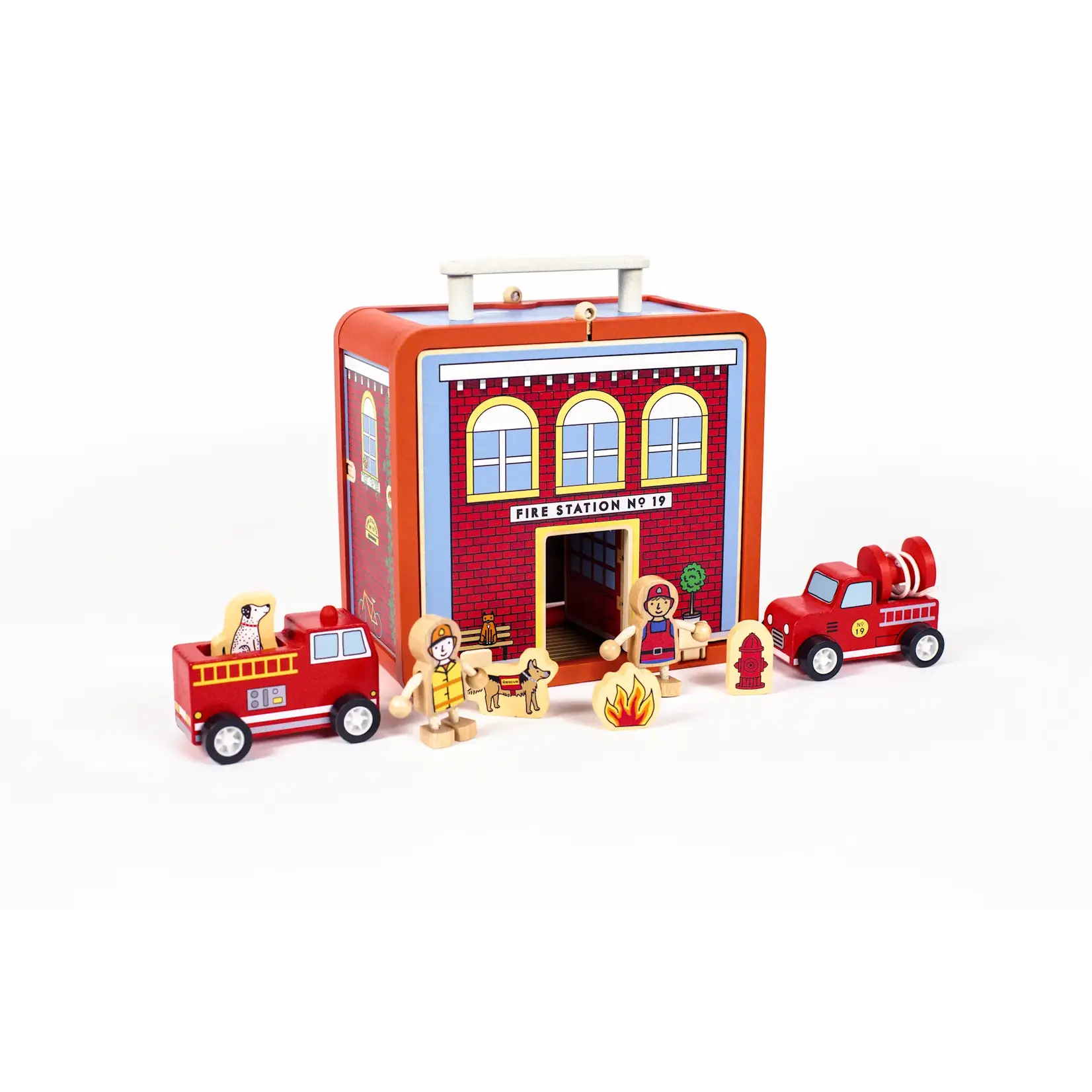 Jack Rabbit Creations, Inc. Jack Rabbit Creations Suitcase: Fire House