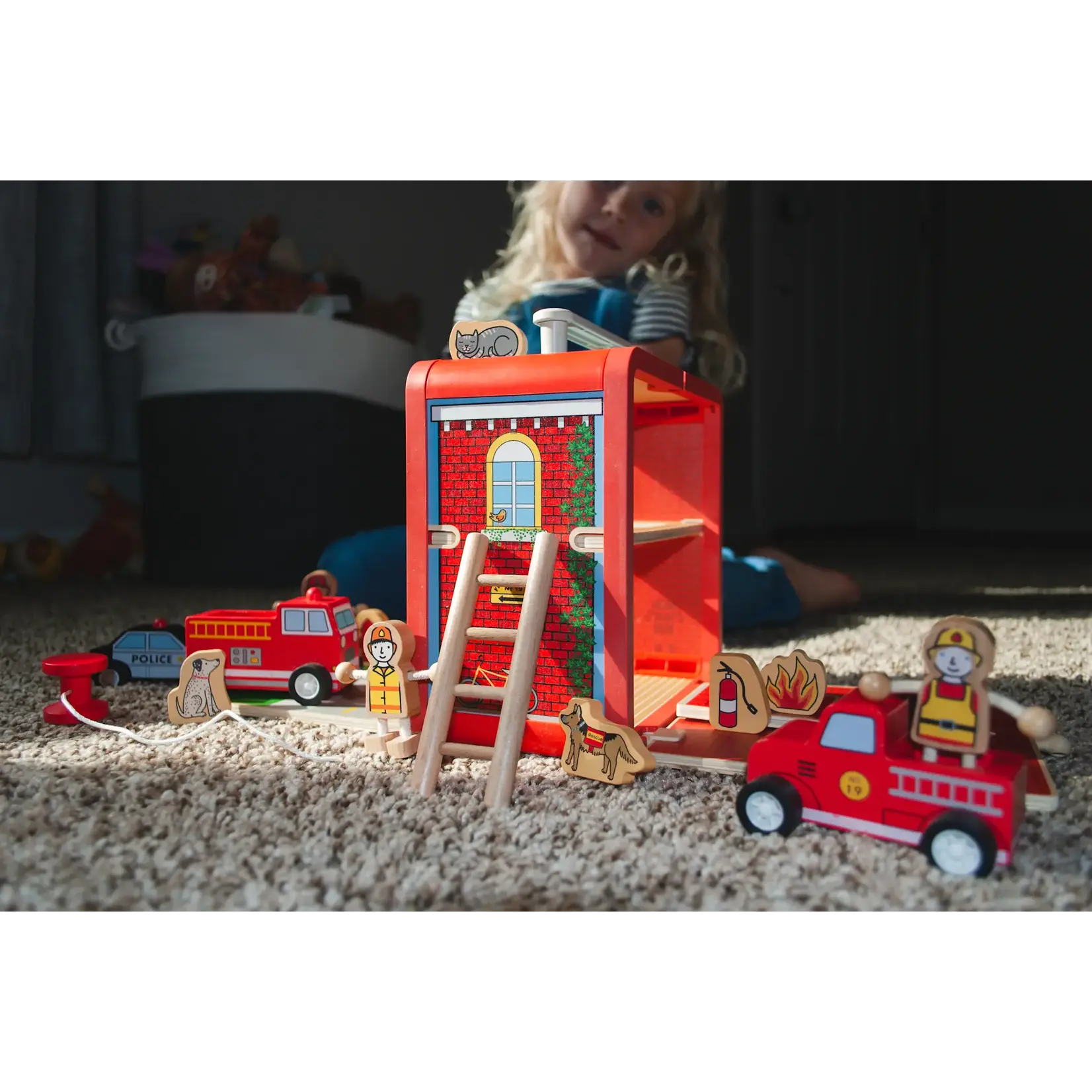 Jack Rabbit Creations, Inc. Jack Rabbit Creations Suitcase: Fire House