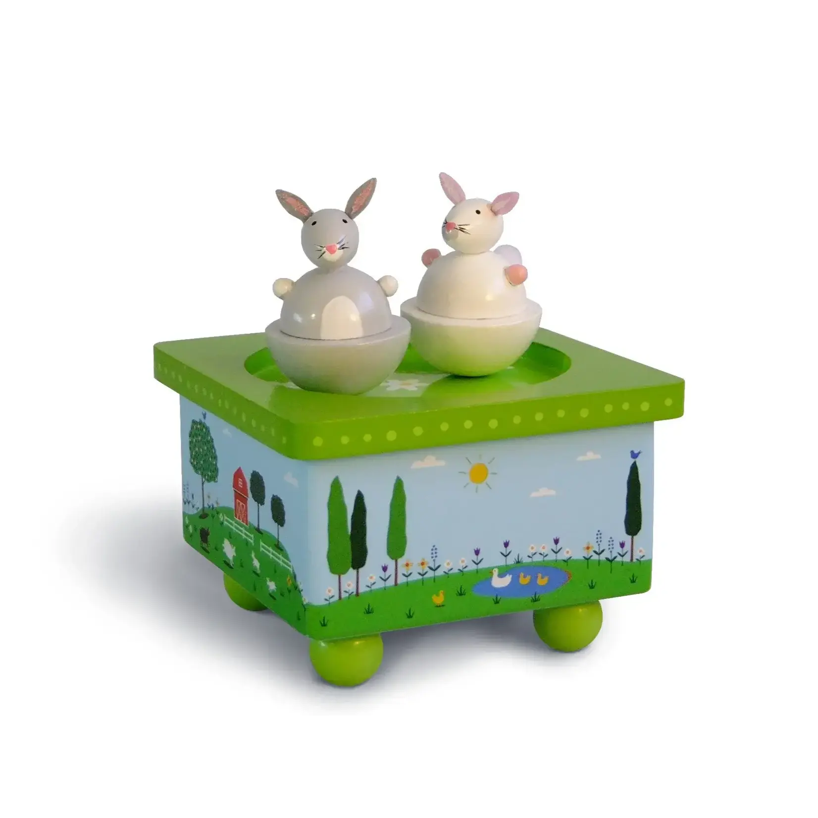 Jack Rabbit Creations, Inc. Jack Rabbit Creations Music Box Dancing Bunnies