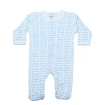 Baby Steps Baby Steps Blue Little Bro Footie