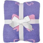 iscream Iscream Pretty Bows Cozy Knit Blanket