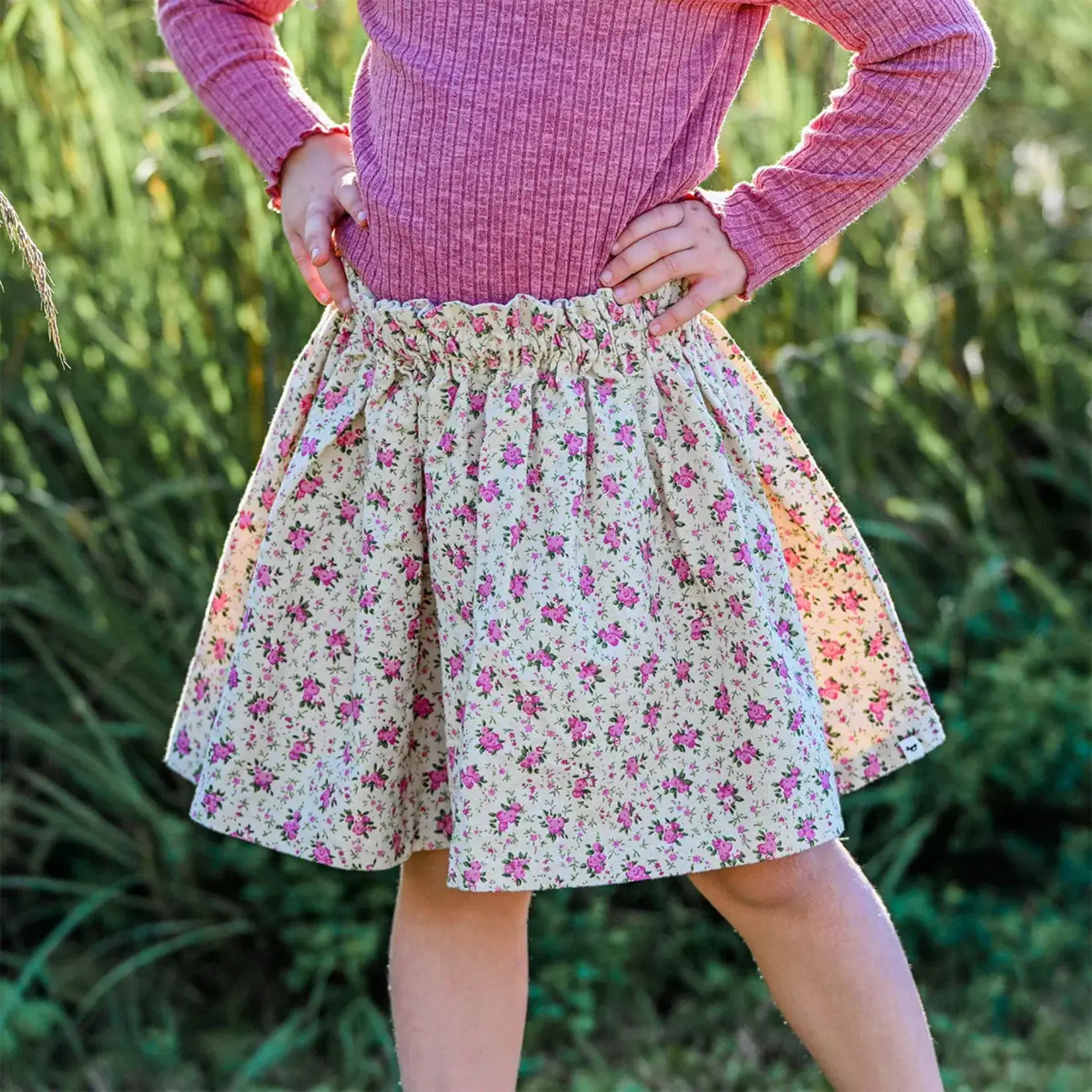 Oh Baby! Oh Baby Rose Petite Bouquet Flora Skirt