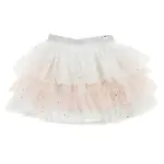 Oh Baby! Oh Baby Multiple Ombre Silver-Fleck Layered Tutu Skirt