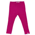 Oh Baby! Oh Baby Hot pink Wide Rib Plain Legging