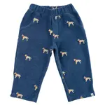 Oh Baby! Oh Baby Denim Labs Embroidered Wide-Leg Corduroy Jeans