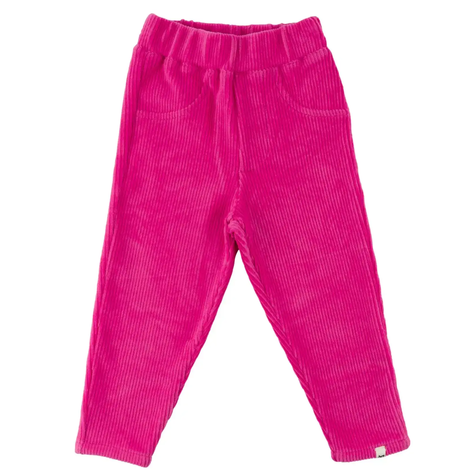 Oh Baby! Oh Baby Bright Pink Corduroy Autumn Legging