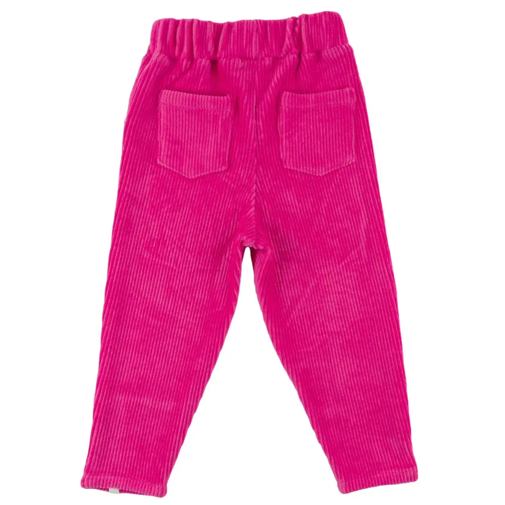 Oh Baby! Oh Baby Bright Pink Corduroy Autumn Legging