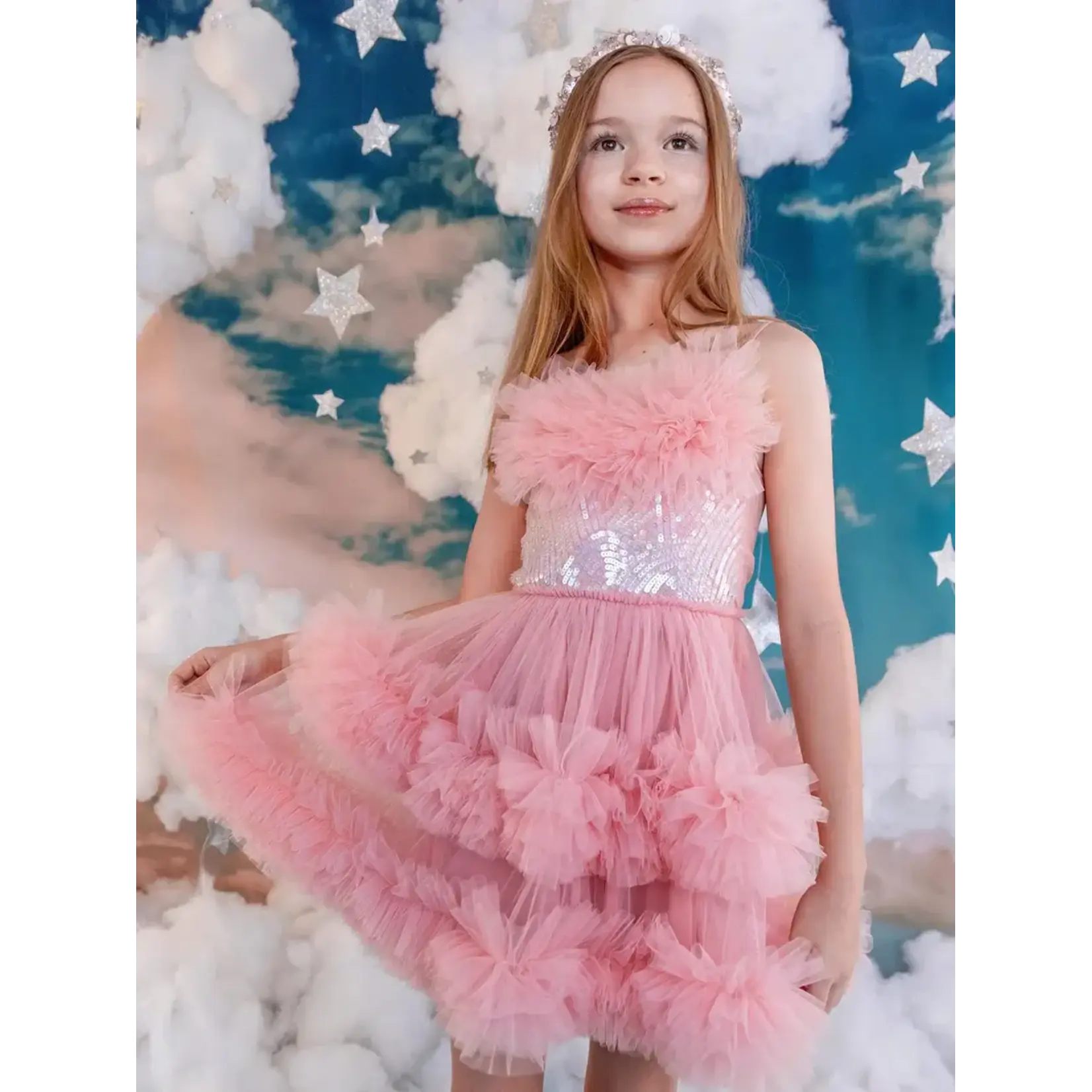 Tutu Du Monde Tutu Du Monde Peach Blush Petunia Tutu Dress