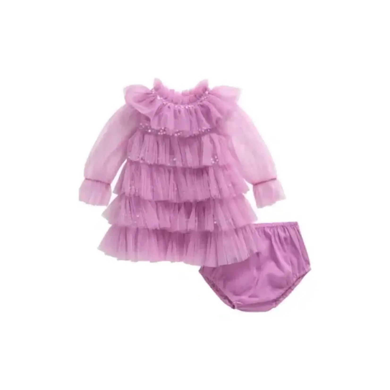 Tutu Du Monde Tutu Du Monde Mulberry Bebe Luminous Tulle Dress
