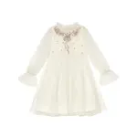 Tutu Du Monde Tutu Du Monde Milk Rosy Ribbons Tulle Dress