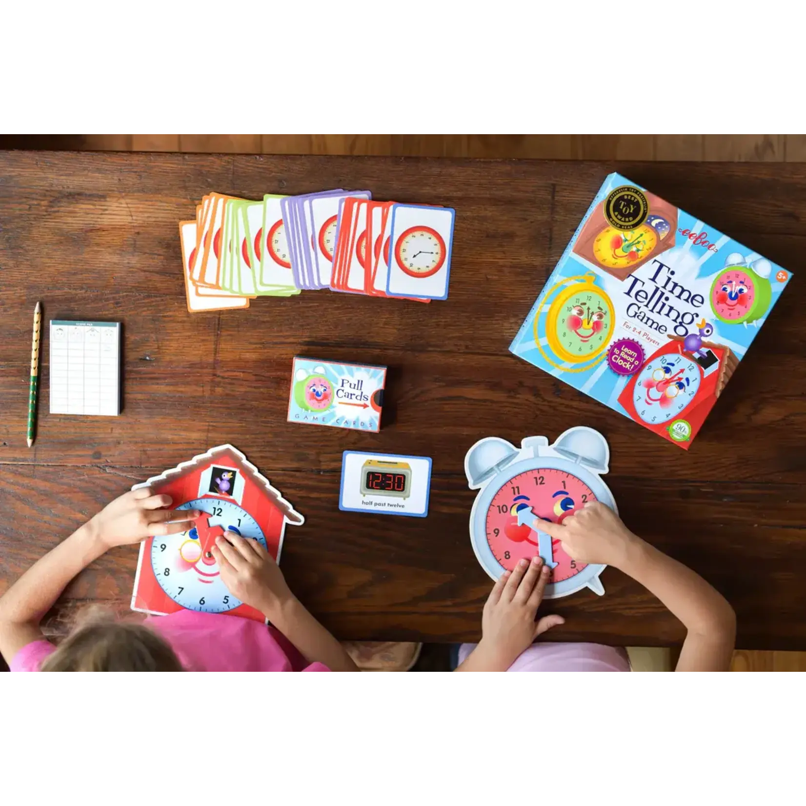 Eeboo Eeboo Time Telling Game (2ED)