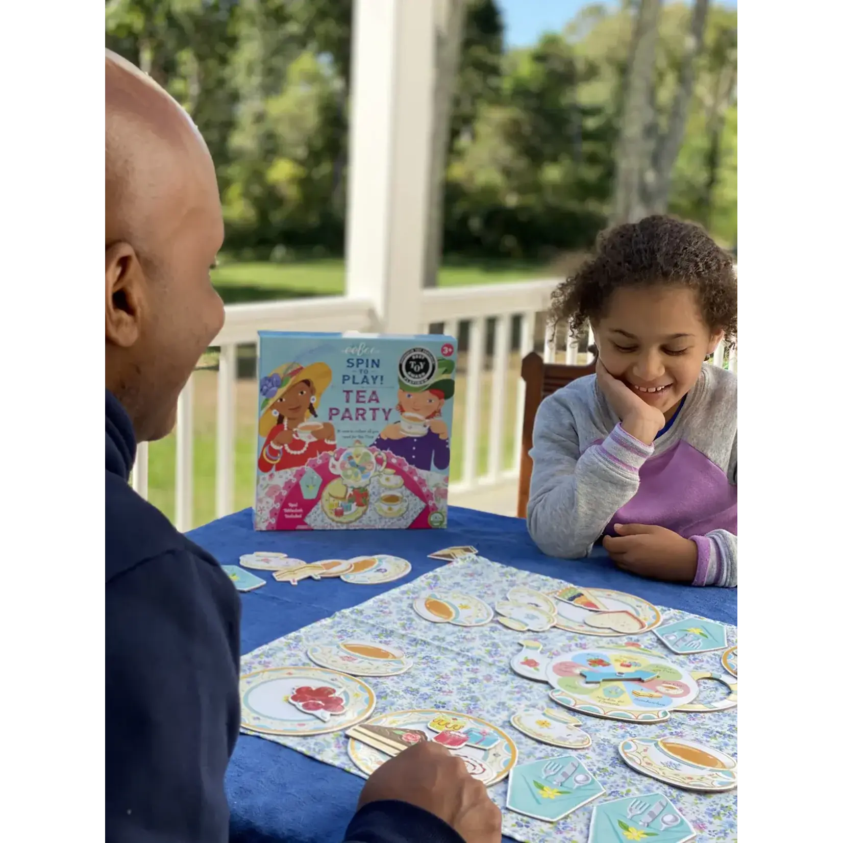 Eeboo Eeboo Tea Party Spinner Game (2ED)