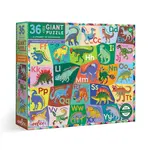 Eeboo Eeboo Alphabet of Dinosaurs 36 Giant Puzzle