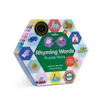 Eeboo Eeboo Rhyming Words Hexagon Puzzle Pairs