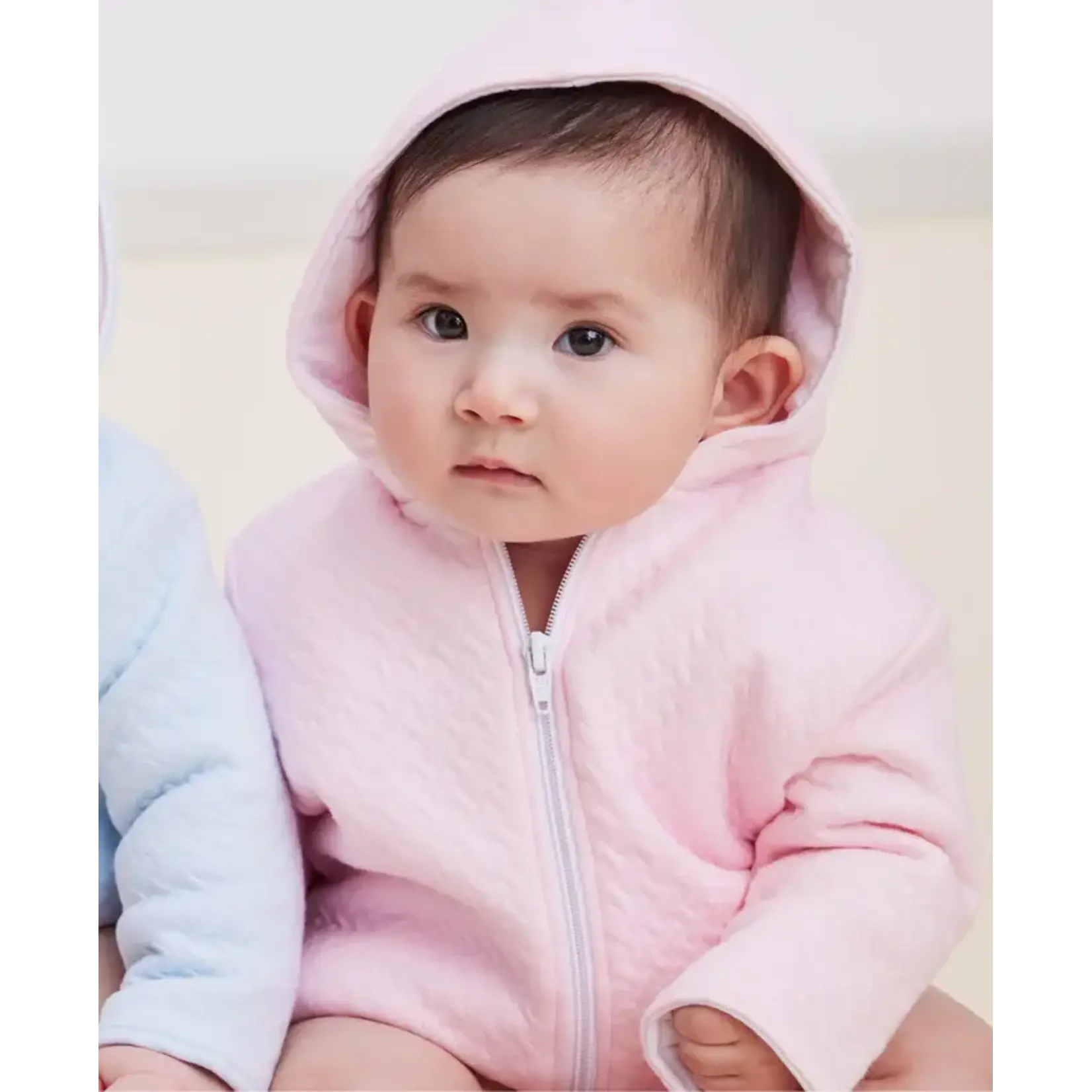 Kissy Kissy Kissy Kissy pink Classic Jacquard Padded Zip Jack