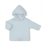 Kissy Kissy Kissy Kissy Light Blue Classic Jacquard Padded Zip Jack