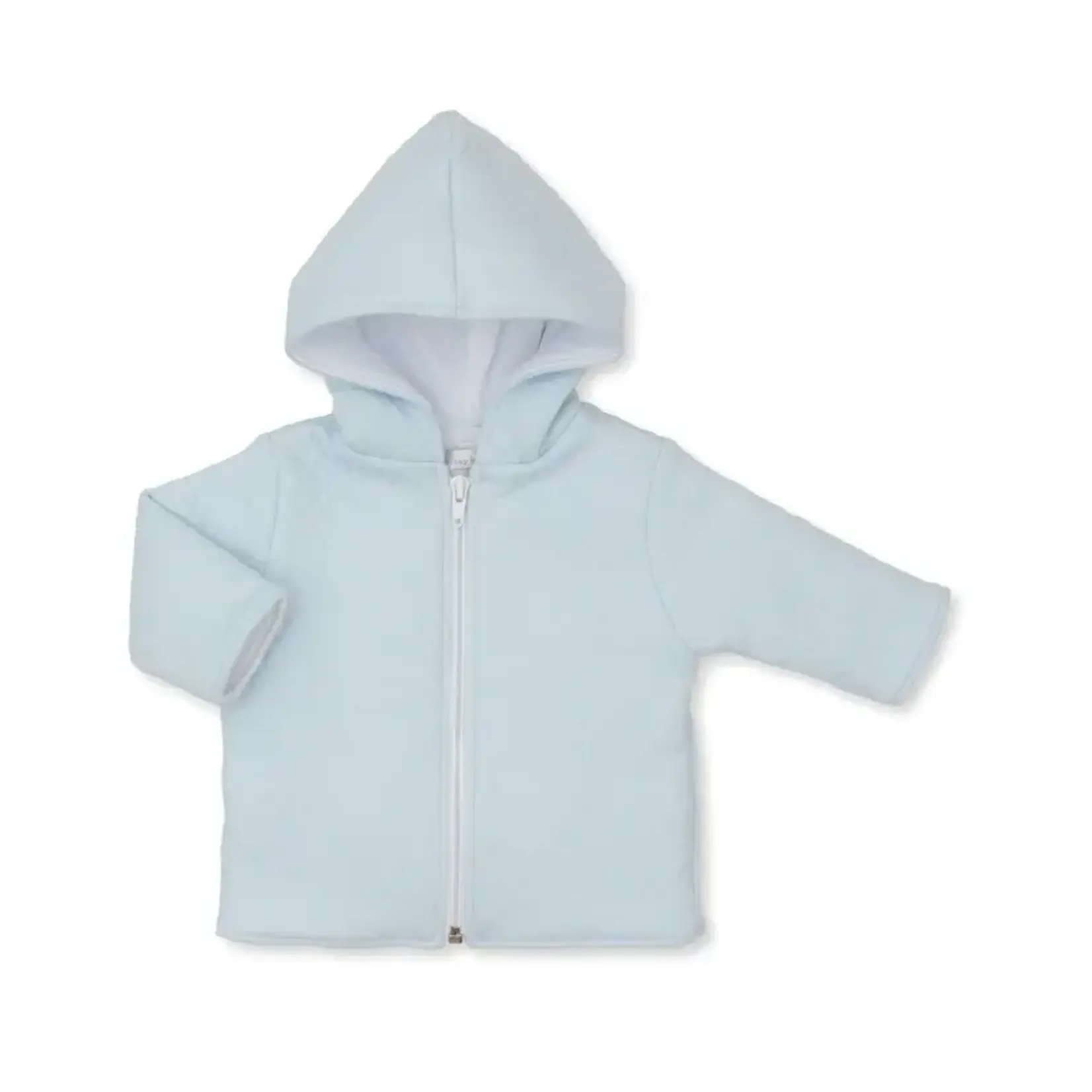 Kissy Kissy Kissy Kissy Light Blue Classic Jacquard Padded Zip Jack