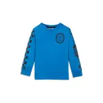 Mish Mish Mish Mish Cobalt Skate Patch Enzyme Jersey L/S Top