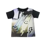 Mish Mish Mish Mish Black Surf Photo Jersey Top