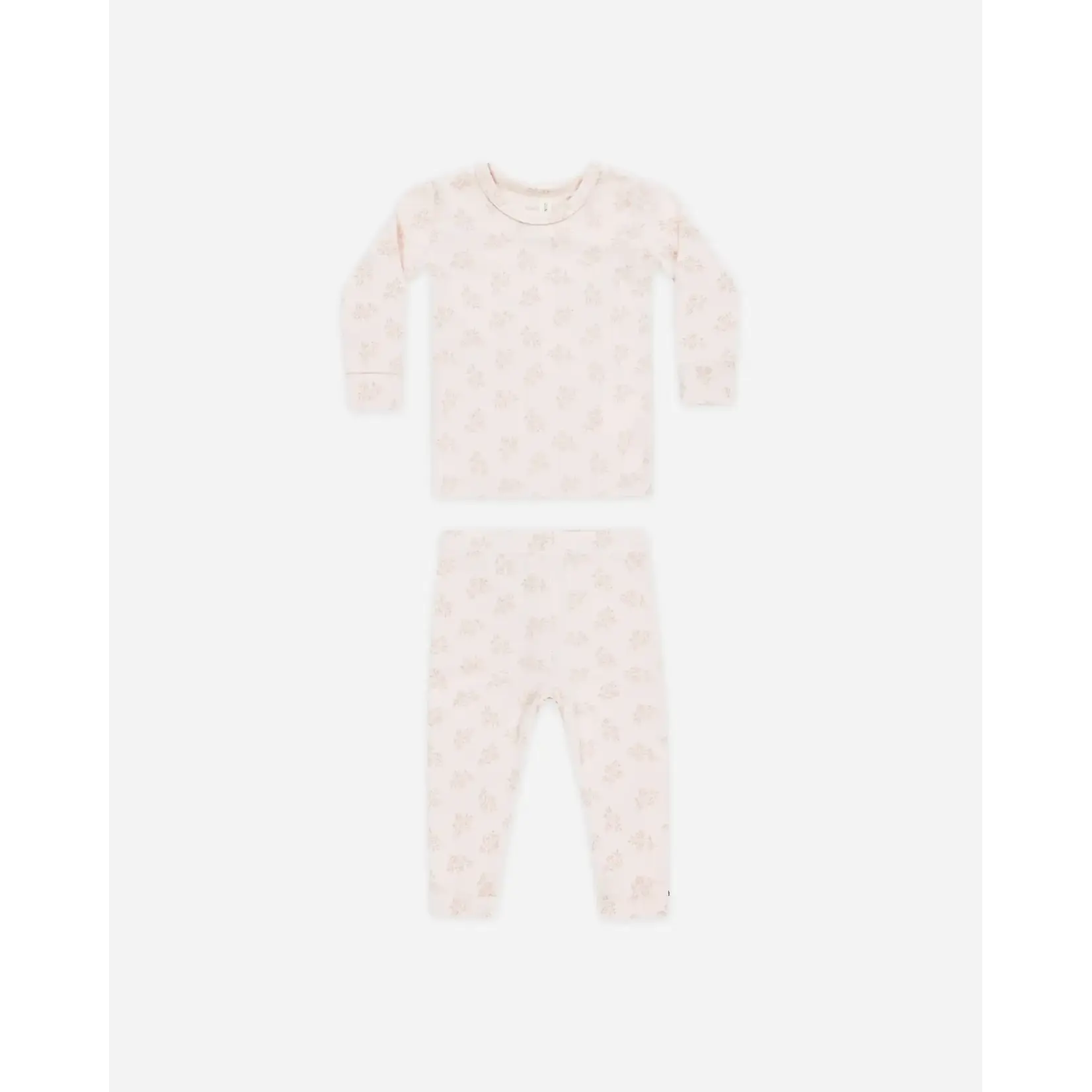Quincy Mae Quincy Mae Pink Blossom Modal Pj Set