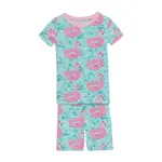 KicKee Pants Kickee Pants Pool Party Print Short Sleeve Pajama Set with Shorts
