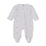 Kissy Kissy Kissy Kissy Pink Bunny Footie With Zipper