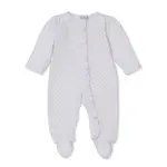 Kissy Kissy Kissy Kissy Pink Heart Footie With Zipper