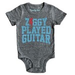 Rowdy Sprout Rowdy Sprout Tri Grey Ziggy Bowie S/S Onesie