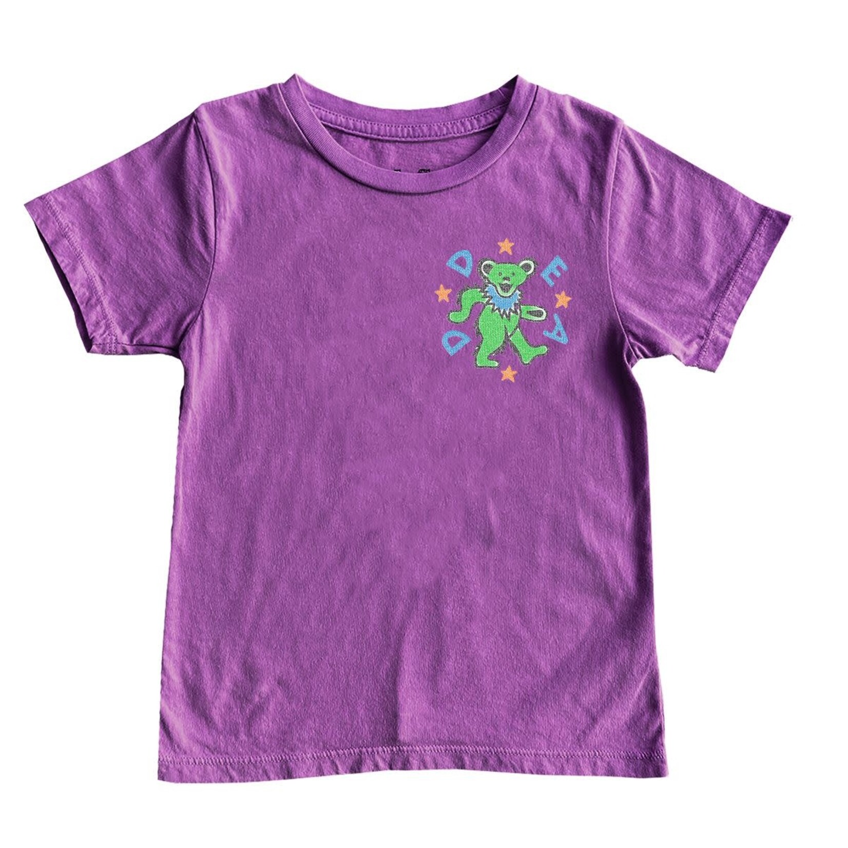 Rowdy Sprout Rowdy Sprout Plum Diggity Grateful Dead Kaleidescope Bears S/S Tee