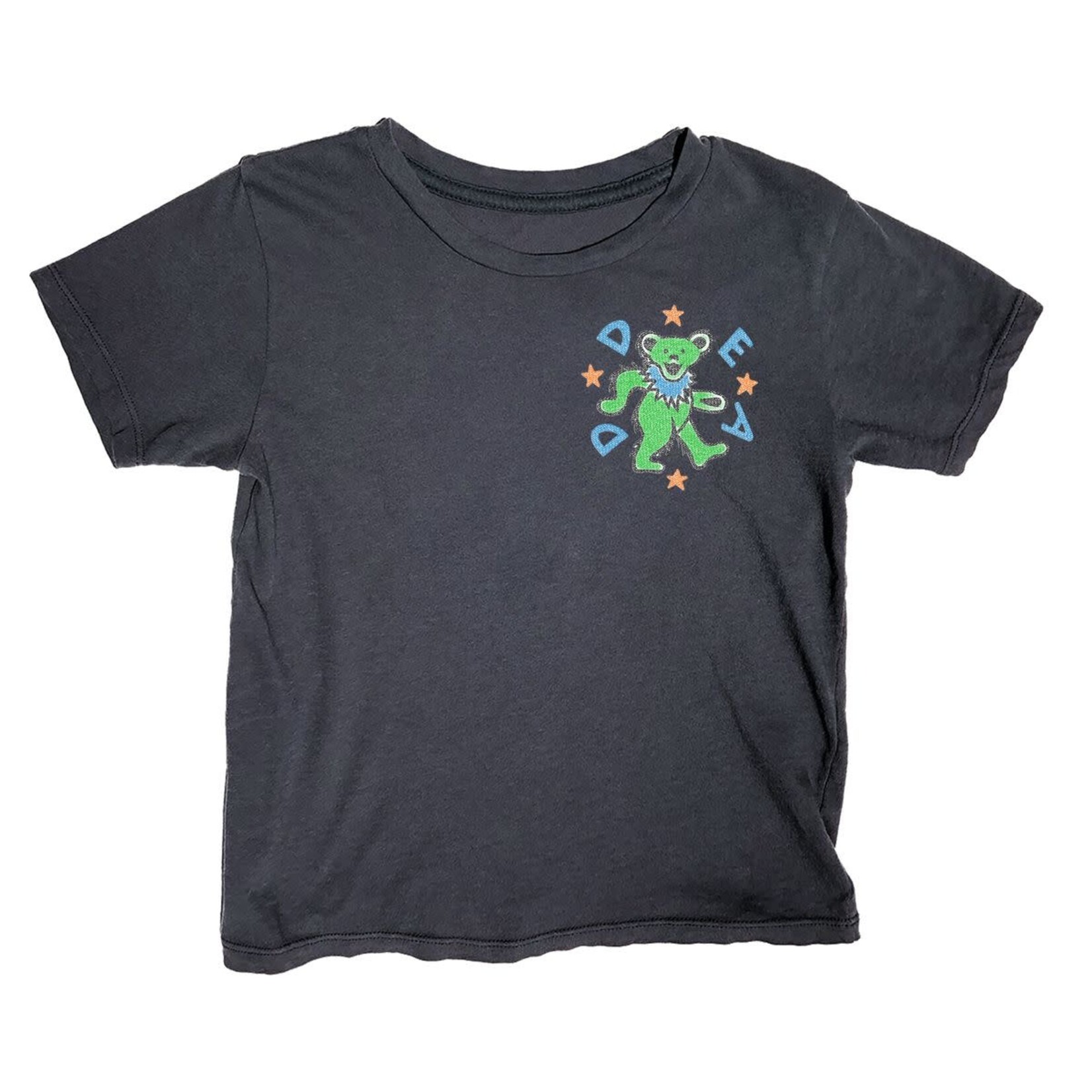 Rowdy Sprout Rowdy Sprout Washed Black Grateful Dead Kaleidoscope Bears s/s T-Shirt