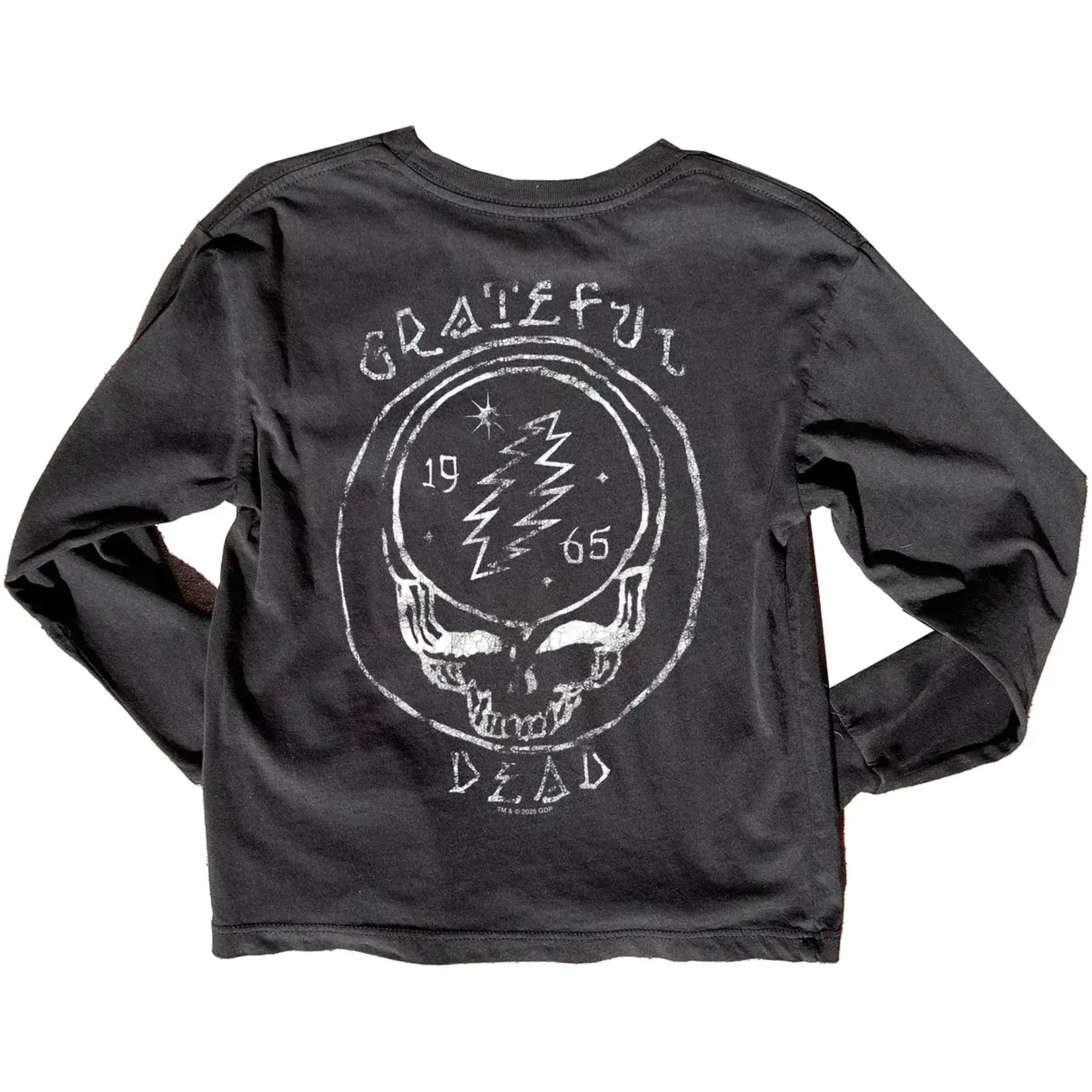 Rowdy Sprout Rowdy Sprout Washed Black Grateful Dead Syf Drawing L/S Tee