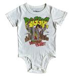 Rowdy Sprout Rowdy Sprout Vintage White Biggie Brooklyns Finest S/S Onesie