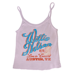 Rowdy Sprout Rowdy Sprout Preppy Pink Willie Nelson Austin Tank