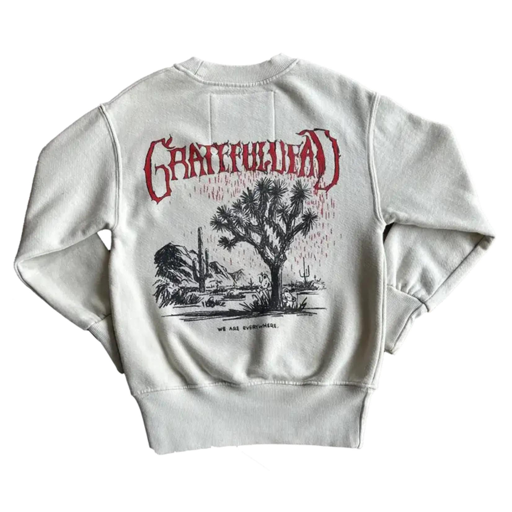 Rowdy Sprout Rowdy Sprout Bone White Grateful Dead Joshua Tree Crewneck