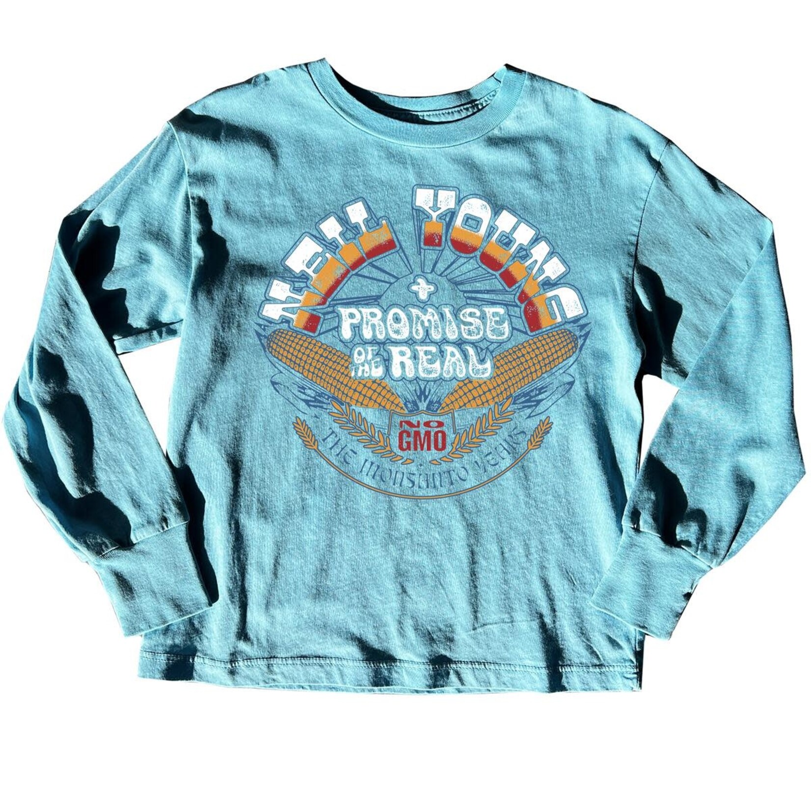 Rowdy Sprout Rowdy Sprout Blue Sky Neil Young Organic L/S Tee