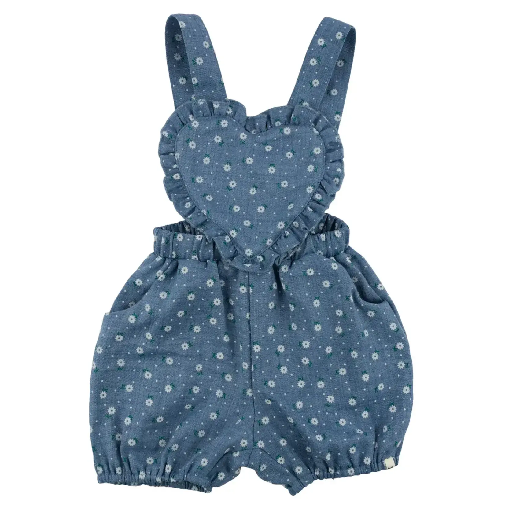 Oh Baby! Oh Baby Denim Sunburst Darling Romper