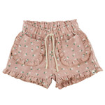 Oh Baby! Oh Baby Blush Sunbursts Libby Ruffle Short