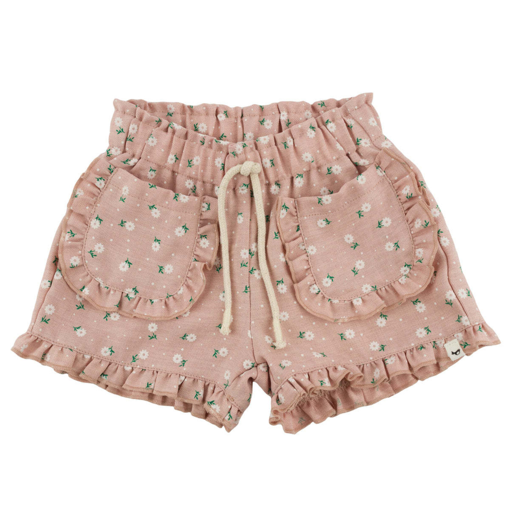 Oh Baby! Oh Baby Blush Sunbursts Libby Ruffle Short