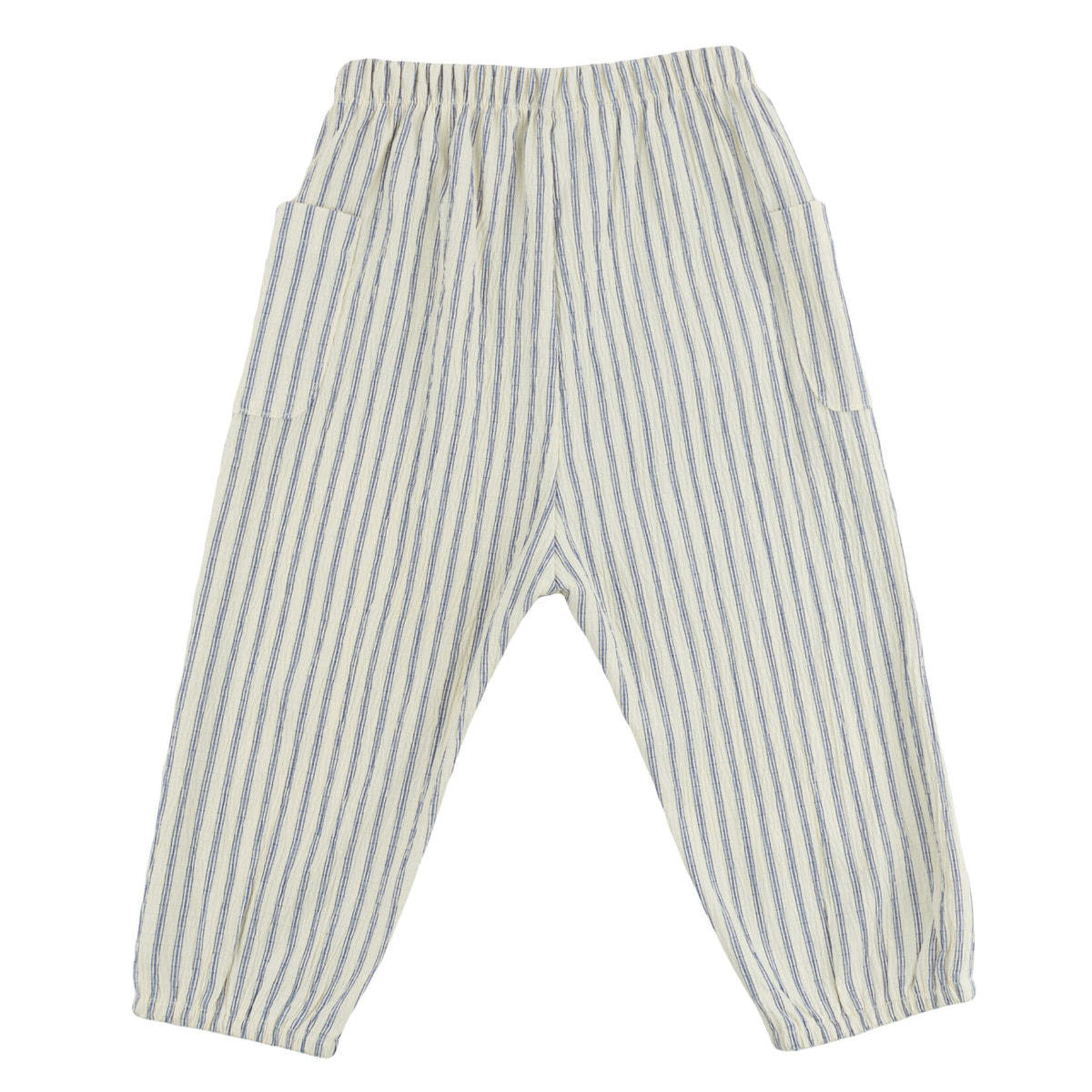 Oh Baby! Oh Baby Denim Stripe Side Pocket Pant