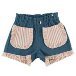 Oh Baby! Oh Baby Medium Wash Denim Libby Ruffle Short