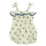 Oh Baby! Oh Baby Indigo Bellflower Harriet Romper