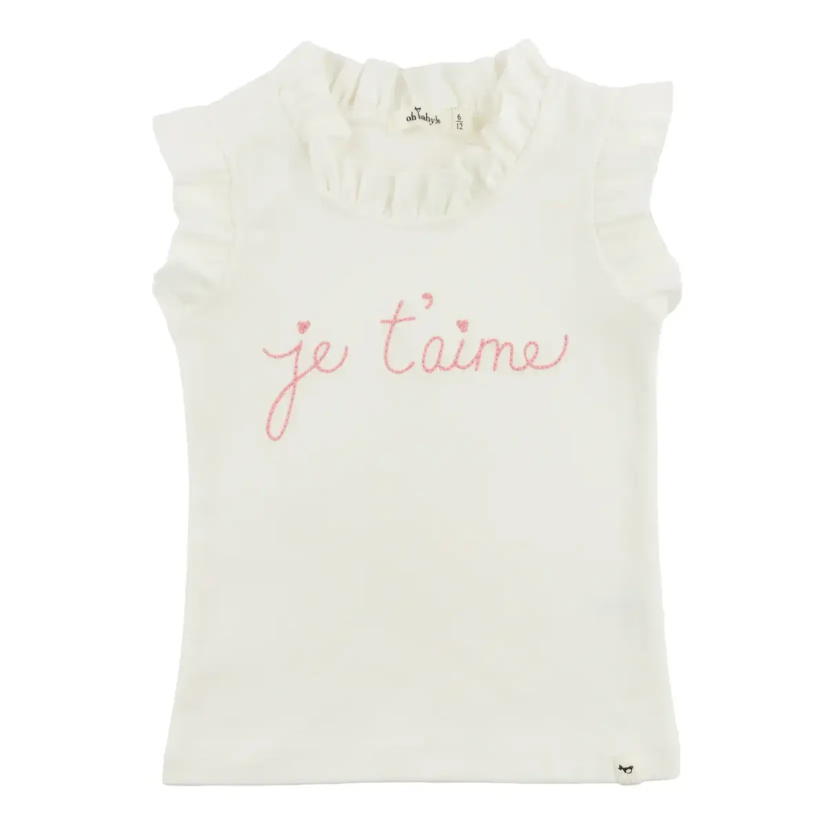Oh Baby! Oh Baby Oyster "Je T'aime" Rebekah Tank