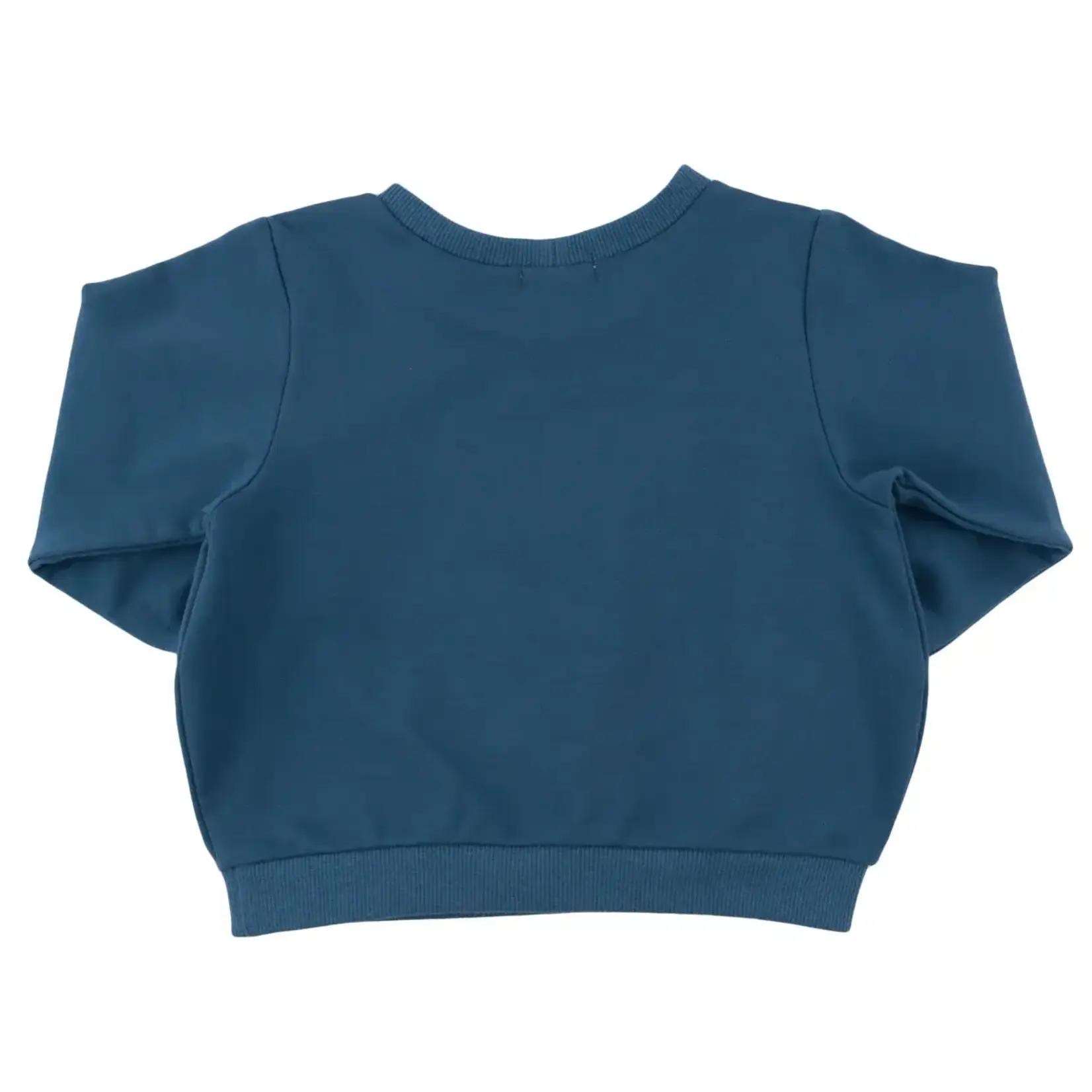 Oh Baby! Oh Baby French Blue Carpe Diem Brooklyn Boxy Sweatshirt