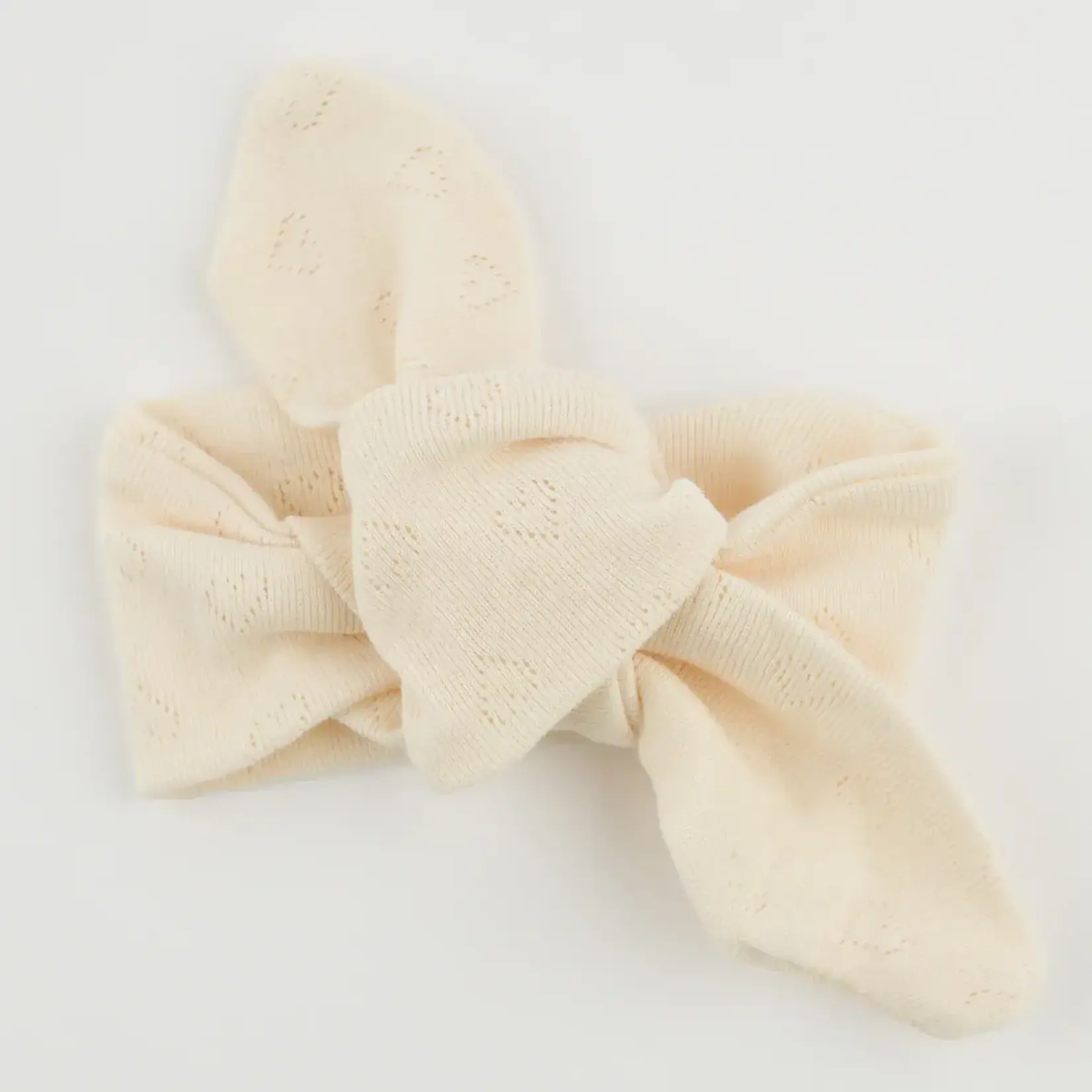 Oh Baby! Oh Baby Natural Hearts Pointelle Turban