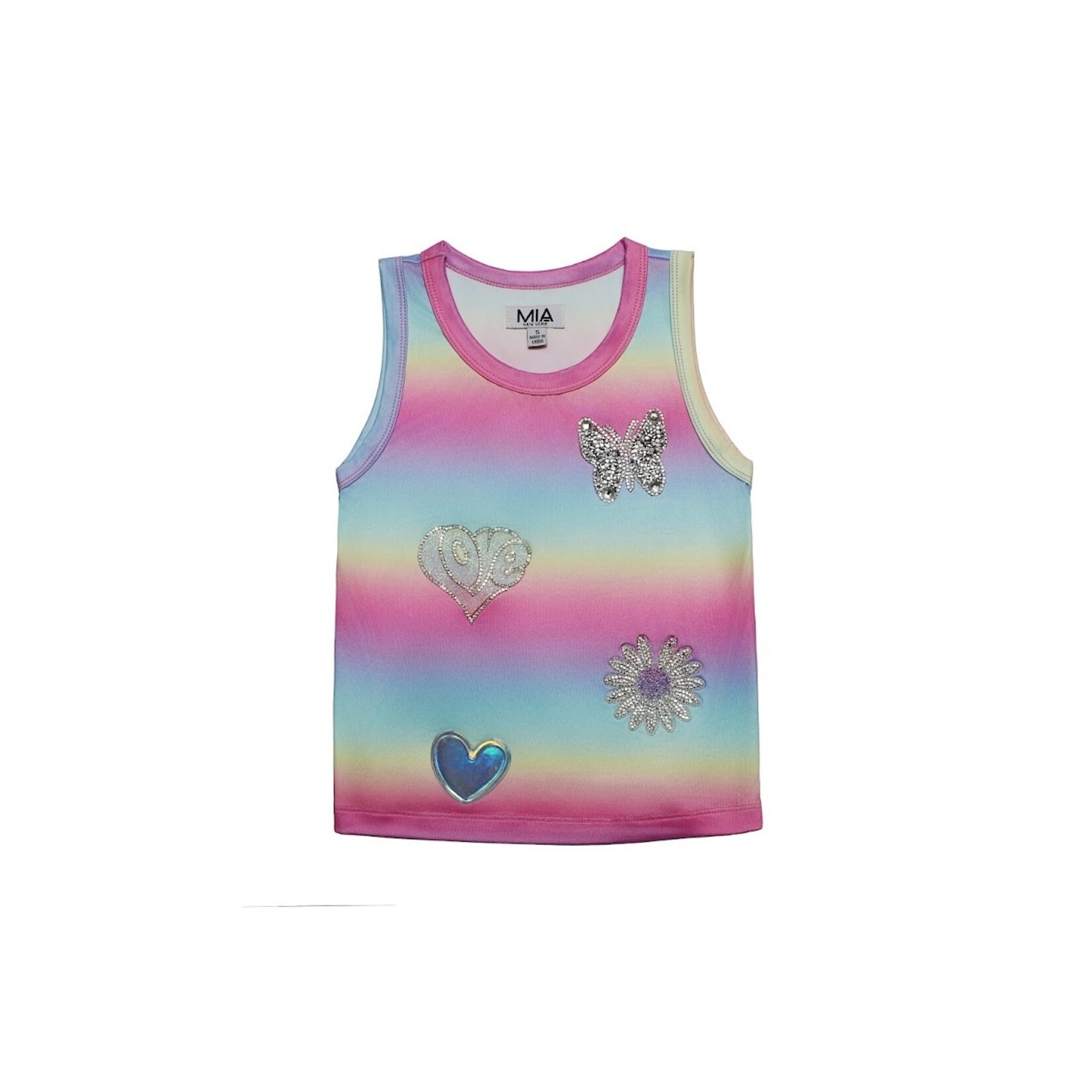 Mia New York Mia New York Rainbow Icon Tank