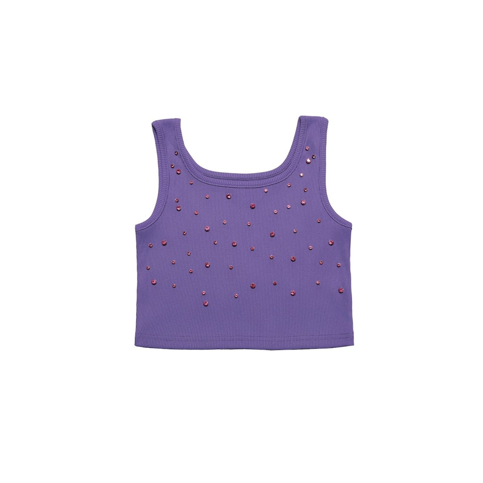 Mia New York Mia New York Purple Crop Top