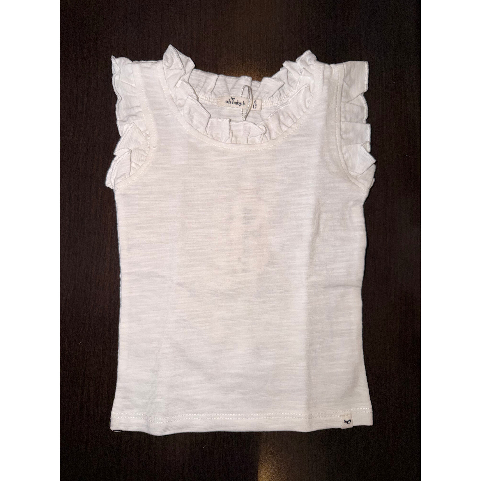 Oh Baby! Oh Baby Oyster Rebekah Ruffle Tank SL