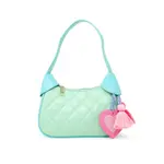 Zomi Gems Zomi Gems Quilted Leather Zip Top Shoulder Bag