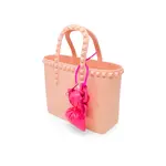 Zomi Gems Zomi Gems Jumbo Jelly Stud Tote w/ Puffy Bow Charm