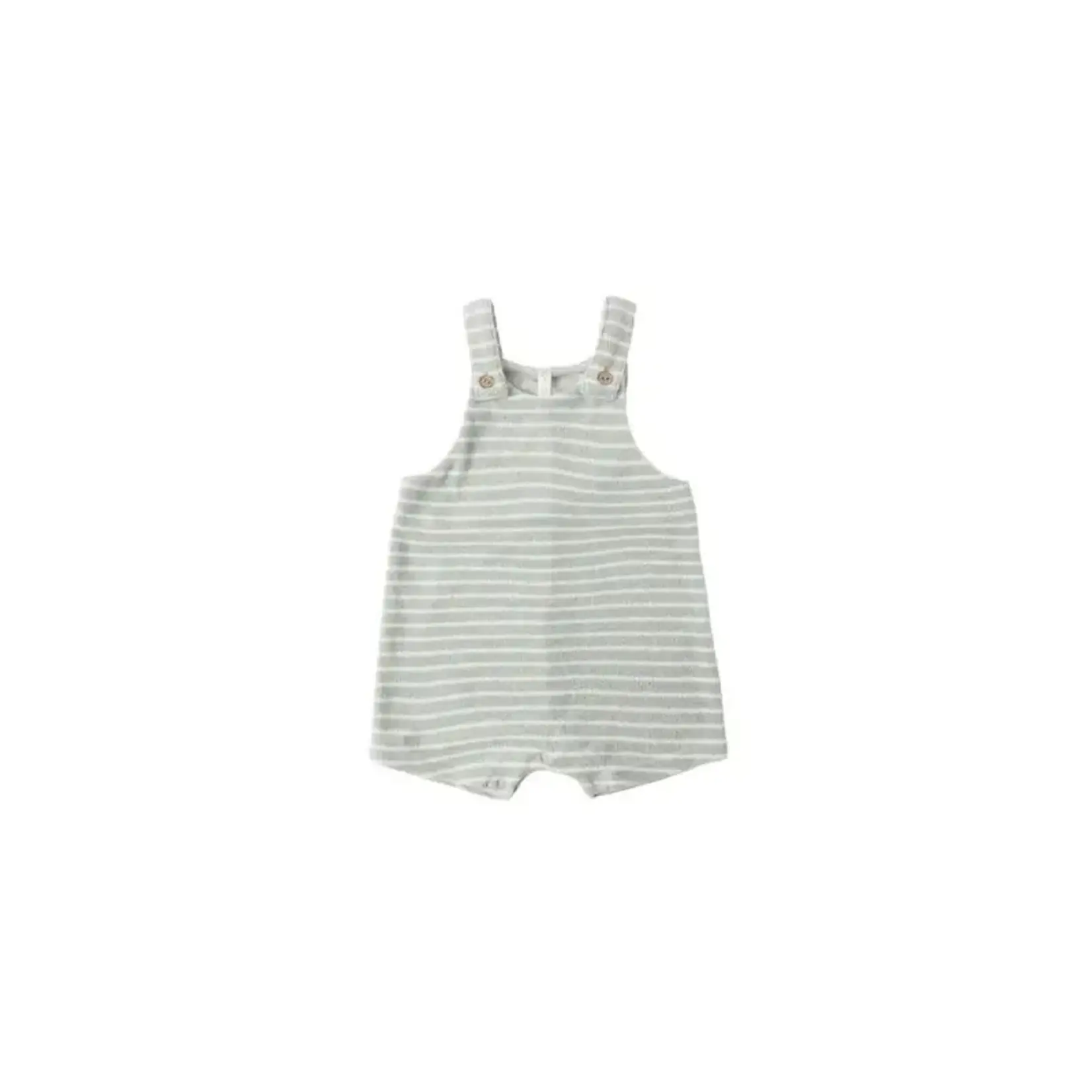 Rylee + Cru Rylee + Cru Seafoam Terry Stripe Gio Romper